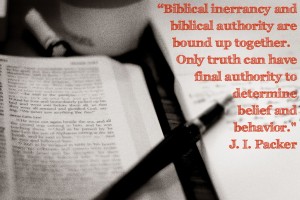 Inerrancy and Authority